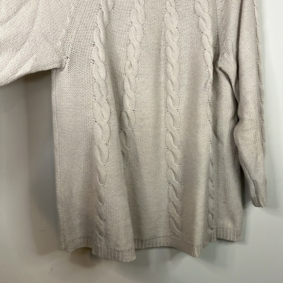 Boden cable knit swing tunic sweater - Picture 3 of 9